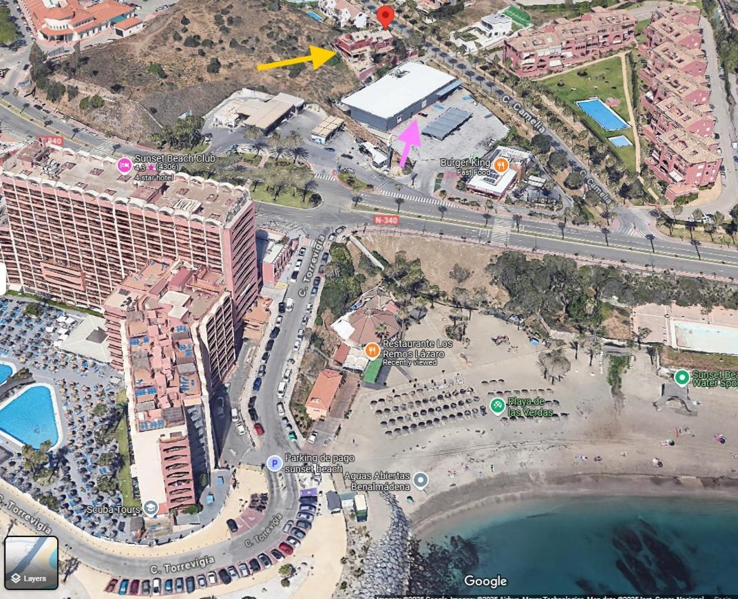 Majestic Villa By The Beach Heated Private Pool & Jacuzzi Benalmádena Exteriör bild